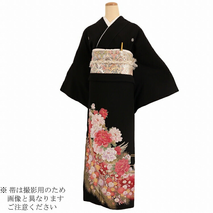 黒留袖 レンタル 大きいサイズ 広幅 おすすめ Lサイズ 時ワイン 黒留袖 レンタル 大きいサイズ 広幅 おすすめ Lサイズ 時ワイン