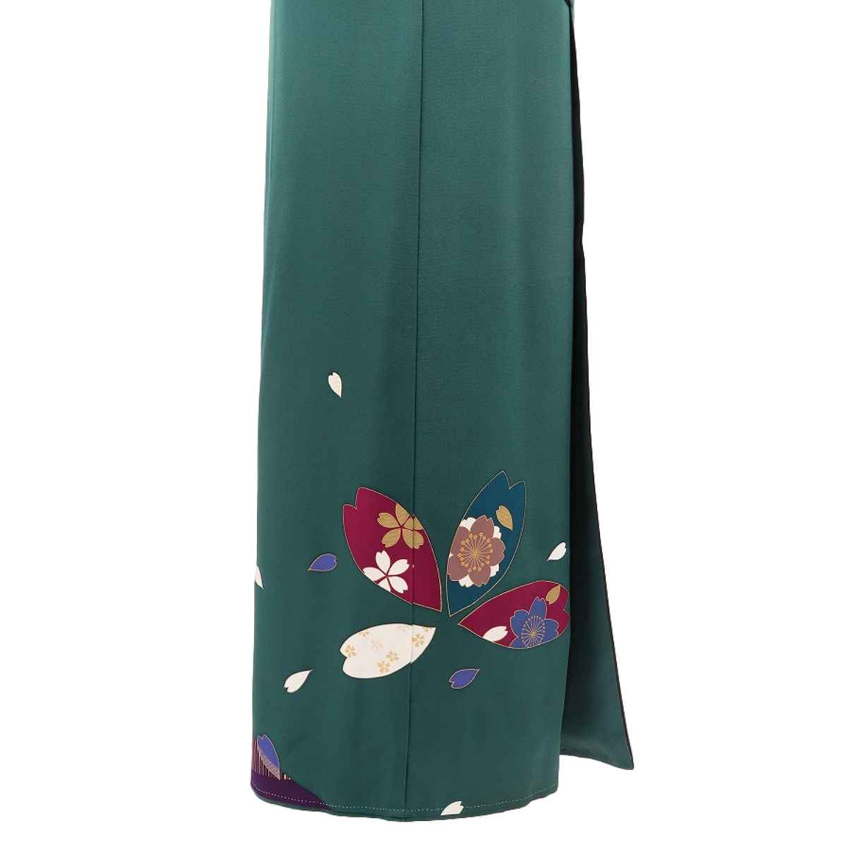 【海外 正規品】 振袖 身長158-173cm 緑 gr-001（浴衣セット 173cm） 着物・浴衣