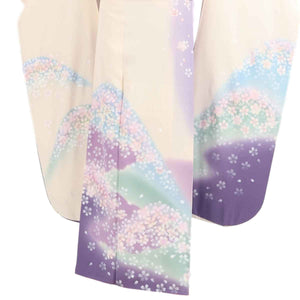 振袖 レンタル 白 【Mサイズ 白藤春爛漫】 振袖 レンタル 成人式 シンプル 1か月 振袖レンタル フルセット 結婚式  【レンタル】 大正ロマン 振袖