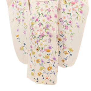 振袖 レンタル 白 【Mサイズ 白枝垂秋桜】 振袖 レンタル 成人式 シンプル 1か月 振袖レンタル フルセット 結婚式  【レンタル】 大正ロマン 振袖