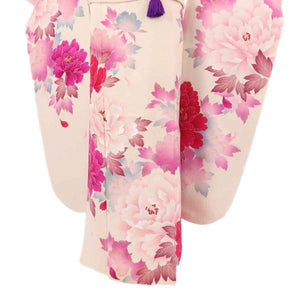 振袖 レンタル 白 【Mサイズ 白ラメ牡丹美人】 振袖 レンタル 成人式 シンプル 結婚式 レトロ かっこいい 【レンタル】 大正ロマン 振袖