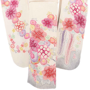 振袖 レンタル 白 【Mサイズ 白総紋花童話】 振袖 レンタル 成人式 シンプル 結婚式 レトロ かっこいい 【レンタル】 大正ロマン 振袖