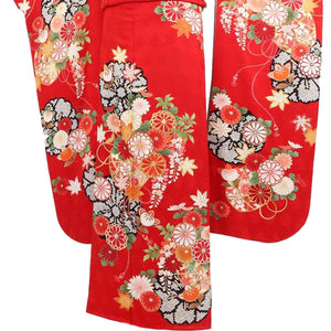 振袖 レンタル 赤 【Mサイズ 赤花篭 山本美月 】 振袖 レンタル 成人式 シンプル 1か月 振袖レンタル フルセット 結婚式  【レンタル】 大正ロマン 振袖