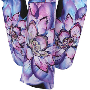 振袖 レンタル 黒 【Mサイズ 黒ラメ洋花スワロフスキー】 振袖 レンタル 成人式 シンプル 1か月 振袖レンタル フルセット 結婚式  【レンタル】 大正ロマン 振袖