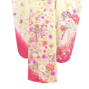 振袖 レンタル 黄色 【Mサイズ 黄ぼかし御所車春秋】 振袖 レンタル 成人式 シンプル 結婚式 レトロ かっこいい 【レンタル】 大正ロマン 振袖 レンタル