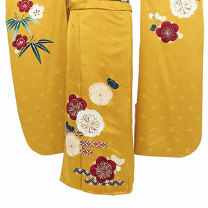 振袖 レンタル 茶色 【茶金梅霞のし N-old&new-2】 振袖 レンタル 成人式 シンプル 結婚式 レトロ かっこいい 【レンタル】 大正ロマン 振袖 レンタル