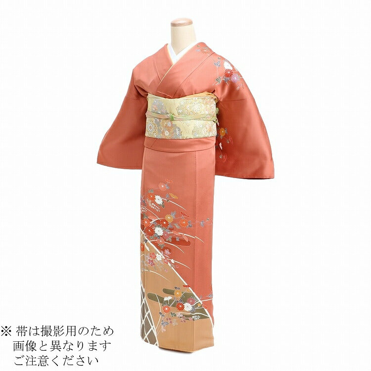 訪問着 レンタル モダン アンティーク 正絹 お宮参り 着物 レンタル 母