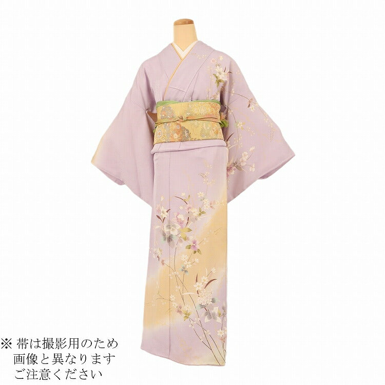 訪問着 レンタル モダン アンティーク 正絹 お宮参り 着物