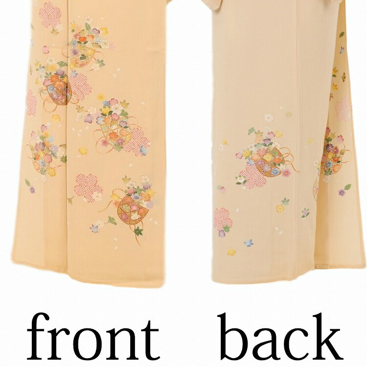 単衣 訪問着 レンタル 正絹 モダン 夏用 お宮参り 着物 レンタル