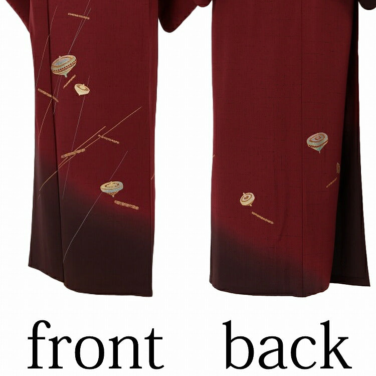 単衣 訪問着 レンタル 正絹 モダン 夏用 お宮参り 着物 レンタル