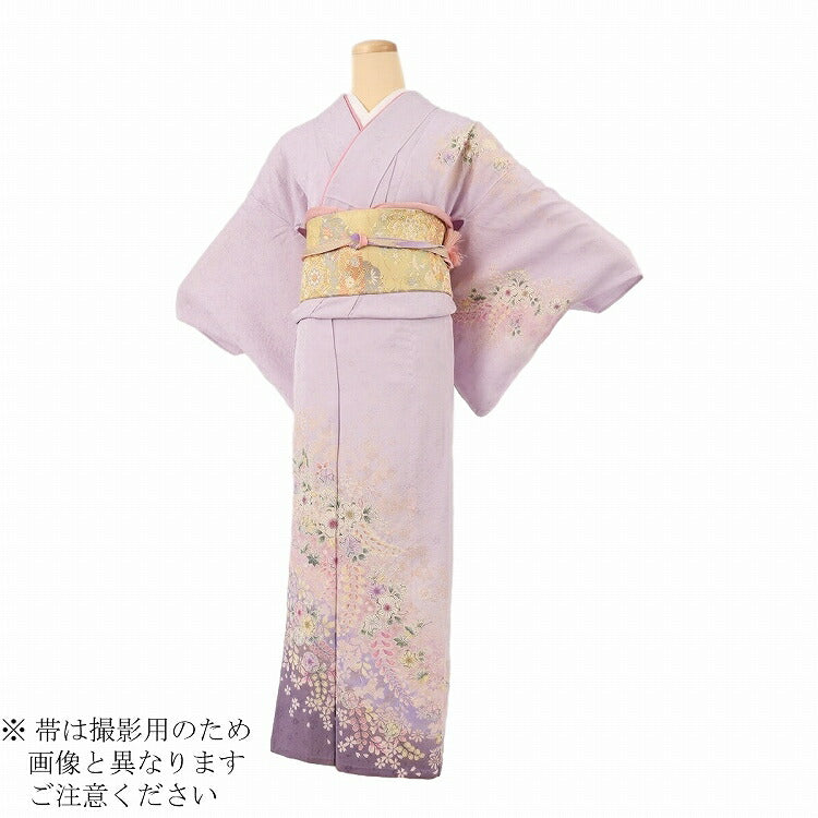 単衣　訪問着　Sサイズ お急ぎ便】単衣(ひとえ)訪問着 No.AC-0320-Lサイズのレンタル