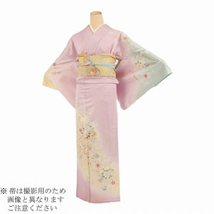 単衣 訪問着 レンタル 正絹 モダン 夏用 お宮参り 着物 レンタル 母親 Mサイズ 薄紫源氏香花唐草 【レンタル】 七五三 母親 着物 訪問着 単衣 20代 30代 40代 50代 60代