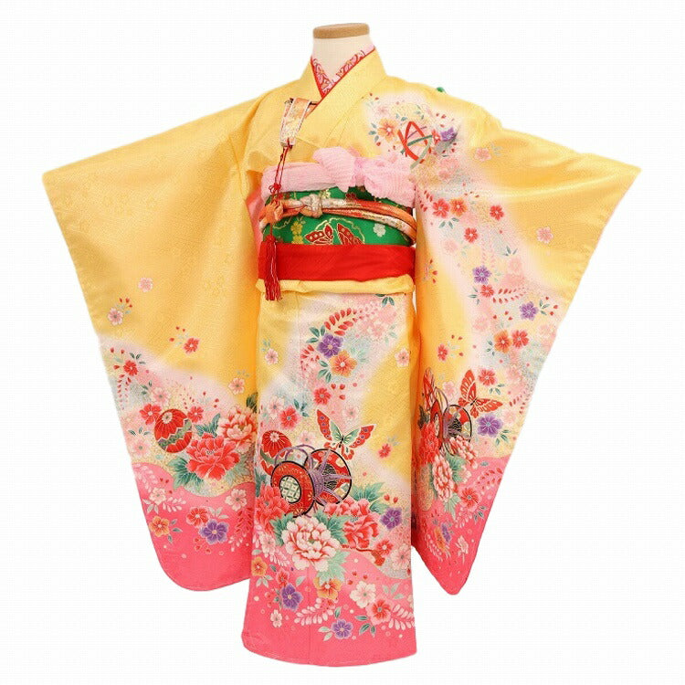Amazon.co.jp: 七五三着物フルセット女の子子供用七五三身着物3