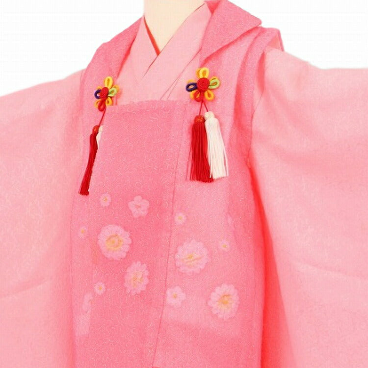 七五三　3歳女の子　アンティーク着物【K3-12】 楽天市場】七五三 着物 レンタル 3歳 フルセット アンティーク