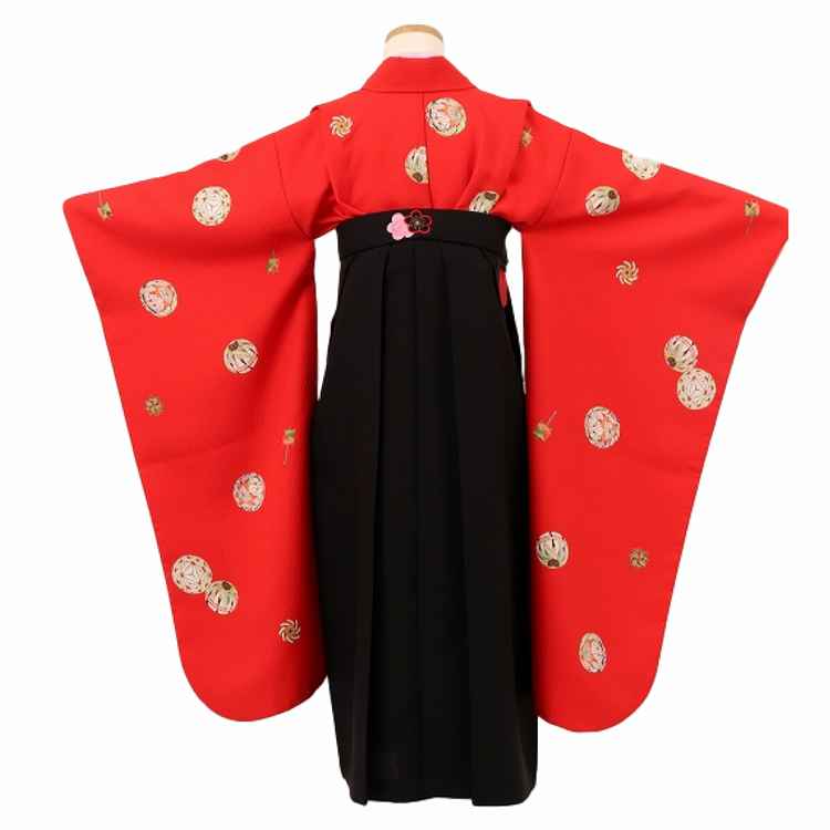 501ag67■七五三 卒園式 六歳 七歳 着物&袴&長襦袢 未使用品■美品 501ag67□七五三 卒園式 六歳 七歳 着物&袴&長襦袢 未