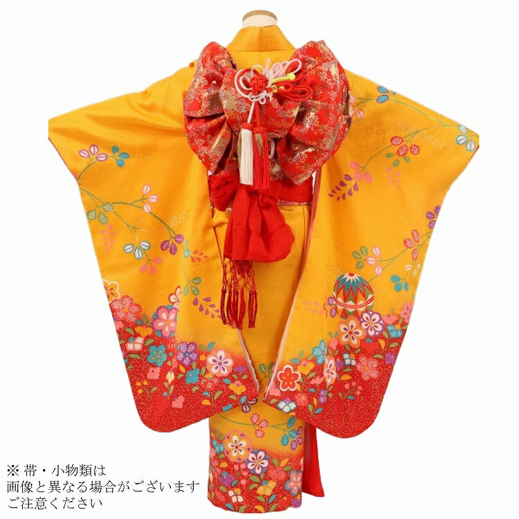 人気のレトロ着物♡七五三　小さめ7歳　女の子　セット　一式　正絹 楽天市場】【レンタル】七五三 7歳 女の子 アンティーク着物